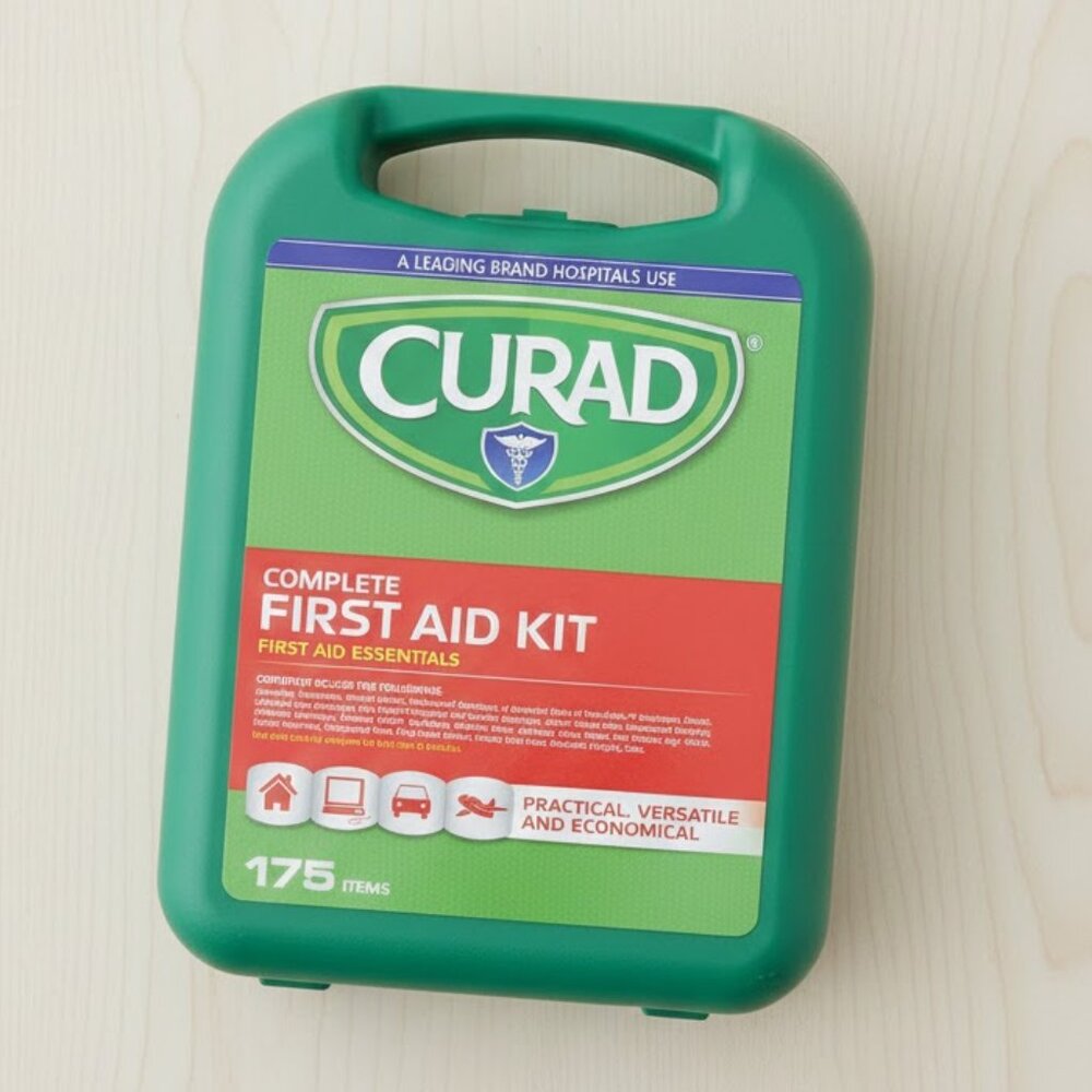 NEW CURAD Complete First Aid Kit, 175 Pieces/Kit